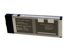 Cartouche compatible pour Epson Stylus Pro 4880 - 220ml NOIR CLAIR CLAIR (GRIS CLAIR) (T6069)